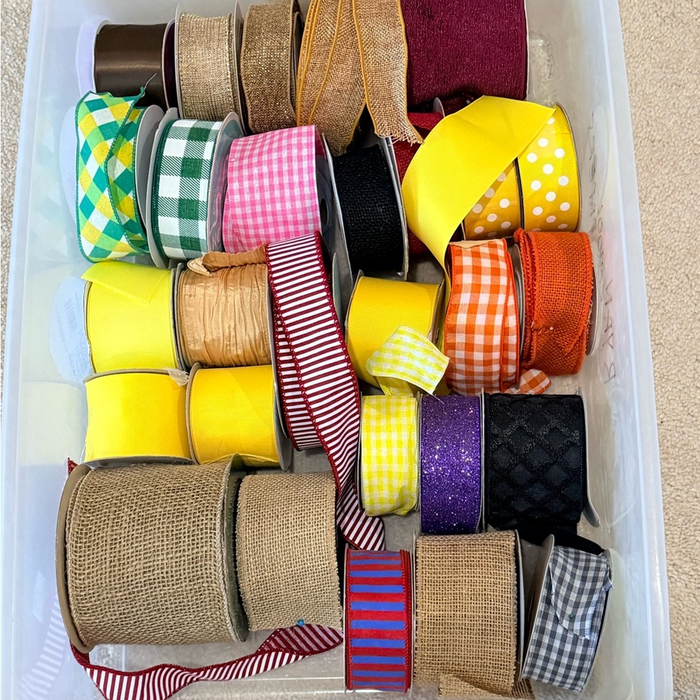Assorted Decorative Ribbon Collection - Picture 2 of 2